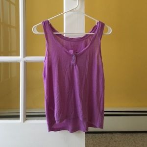 American Eagle tank in purple